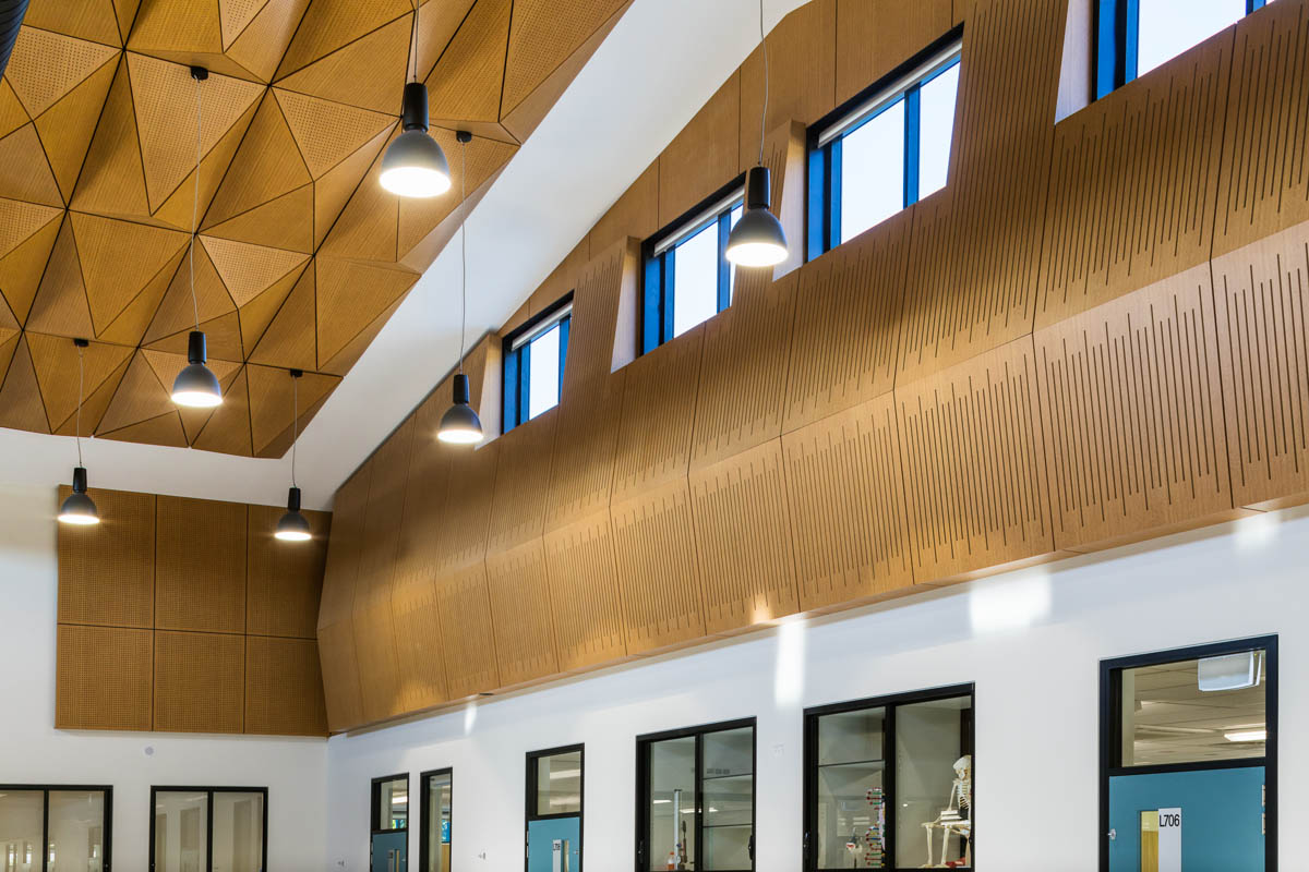 Architectural photography of the Science and Innovation Centre at Redlynch State College - Sep 2021.