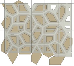 SUPALINE ceiling at Castle Towers Levels 2 & 3 shopdrawing