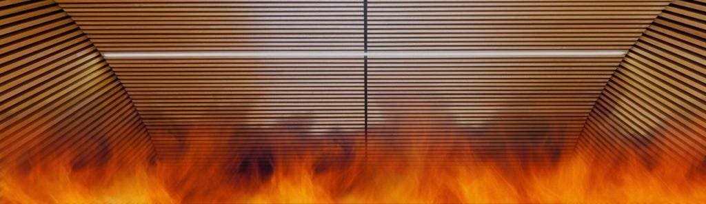 Behaviour of fire in timber linings with gaps and spaces