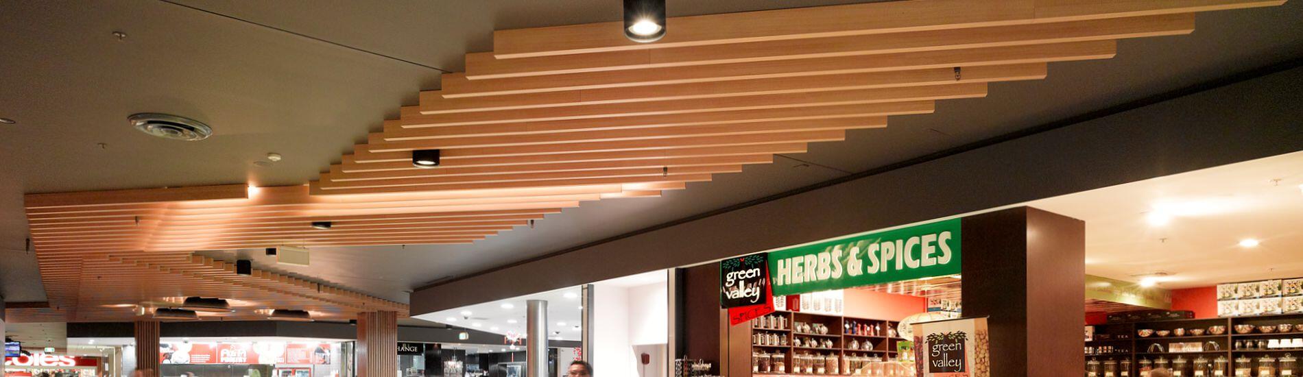 Lightweight MAXI BEAM for Ceiling Features Overcome Weight Issue and Logistics for Foodcourt Refubishment