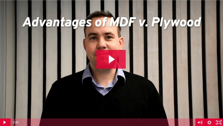 Advantages of of MDF v. Plywood